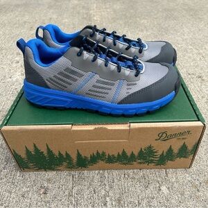 Danner Run Time 3" ESD Composite Toe Sneaker Gray/Blue 12374 Women 7.5M NWB